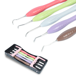 Kit de Instrumentos Dentales de Silicona para Rellenos de Composite, 5 Piezas, Herramientas Manuales Clase I, Certificación CE - Product Image 3