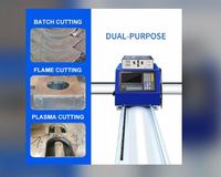 Machine de découpe plasma CNC entièrement automatique PARMO avec moteur pas à pas 230V Garantie de 2 ans