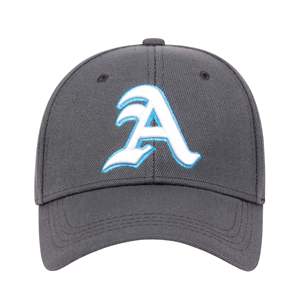 หมวกแก๊ปปักโลโก้ทีม OEM แบบปรับได้ 6 แผง ทรงโค้ง ปักลายแบบ Sublimated ผ้าโพลีเอสเตอร์ 100% สำหรับกีฬาเบสบอล - Product Image 2