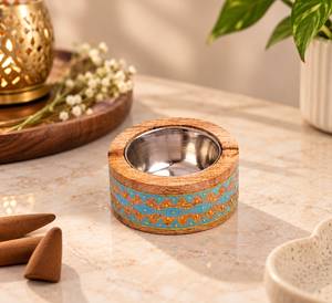 Brûleur de Bakhoor en Résine de Bois Premium en Gros, Élégant Porte-Encens Oud, Décoration Arabe pour la Maison, Collections de Cadeaux Parfumés Religieux - Product Image 1