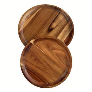 Plateau de service en bois de luxe OEM, fait main, en bois massif, pour le thé, le café et le petit-déjeuner, idéal pour servir le café, le thé et les jus - Product Image 4