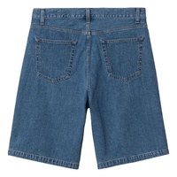Shorts en jean vintage décontractés pour hommes, style streetwear d'été, shorts amples pour le travail, shorts en jean baggy pour hommes