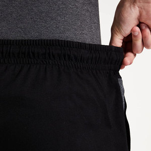 New Fashionable Eco-Friendly Streetwear Men's Mid <b>Board</b> Shorts Breathable 100% Cotton Plus Size Custom Printed Logo Solid - Product Image 4