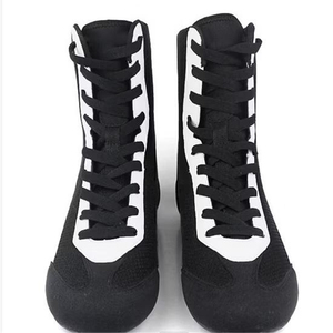 Custom Men's Professional <b>Boxing</b> Wrestling Sneaker Shoes Mesh Upper Breathable Lightweight Summer Winter with Full Customized - Product Image 2
