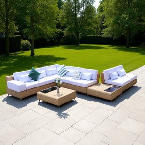 PRSF-211 - <b>Poly</b> <b>Rattan</b> BIG Z Sofa Set OUTDOOR - Product Image 1