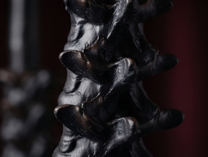 Support de bougie sans flamme noir en forme de colonne, décoration gothique, centres de table pour la maison, fournisseur en gros de Noël - Product Image 3