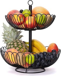 Designer Style Metal Fruit <b>Basket</b> For Kitchen Counter Organization And Modern Home Decorative Storage Use - Product Image 6