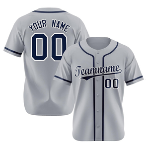 Custom <b>Red</b> Baseball Jersey With Team Name And Number Screen Printed Unisex Adult Short Sleeve Breathable Polyester Sportswear - Product Image 4