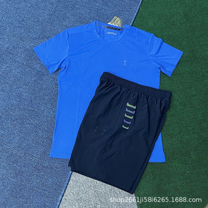 Conjunto de Camisetas de Cuello Redondo de Manga Corta Estampadas de Alta Calidad con Diseño Personalizado, Transpirables y Holgadas para Hombre, Verano - Product Image 5