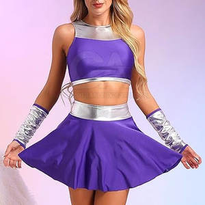 Uniforme de cheerleading OEM ODM disponible, uniforme de cheerleading de compétition en taille adulte, personnalisable - Product Image 5