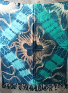 Chal de viscosa con textura satinada para mujer, ideal para verano - Product Image 3