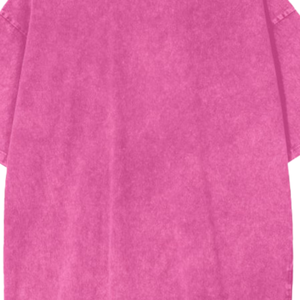 T-shirt Oversize en Coton 100% Uni, Délavé à l'Acide, Style Streetwear, Logo Personnalisé sur le Devant, Effet Vintage, Vierge, OEM - Product Image 5