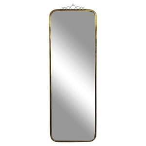Wholesale Customizable Traditional Metal Framed <b>Wall</b> Mirror With <b>Decorative</b> <b>Leaf</b> Pattern Design - Product Image 1