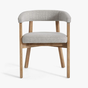 เก้าอี้รับประทานอาหารสไตล์โมเดิร์น ทำจากไม้สัก สำหรับตกแต่งบ้านและเฟอร์นิเจอร์ห้องรับประทานอาหาร - Product Image 1