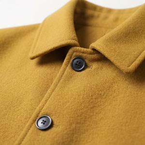 Manteau long pour homme de qualité supérieure, design moderne et ajusté, boutonné, vêtement d'extérieur classique pour l'hiver, idéal pour les occasions professionnelles décontractées et la mode quotidienne - Product Image 3