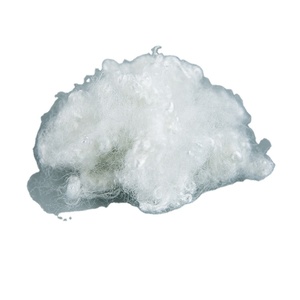 Fibre discontinue de polyester recyclé 15D de haute qualité 3D/7D/15D conjugué creux siliconé ignifuge 100% remplissage en polyester - Product Image 3