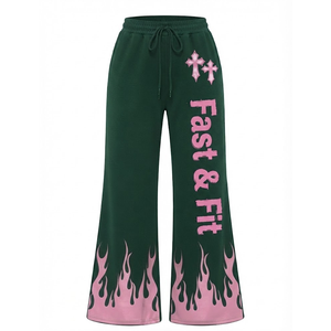 Nouvelle Collection 2026 : Pantalon de survêtement en coton pour femme, style streetwear, nouveau design, en promotion - Product Image 4