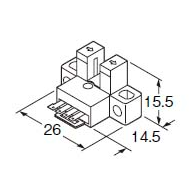 Pour PANASONIC petit produit de PM-L54 optique micro capteur photoélectrique en forme de U - Product Image 1
