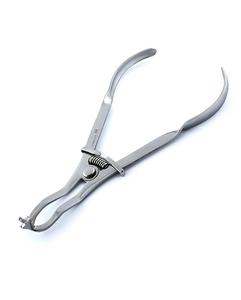 Pinza de Goma Palmer de Alta Calidad de 17 cm, Instrumentos Endodónticos de Acero Inoxidable, Pinza Dental Recta Brewer - Product Image 2