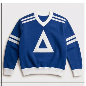 Sudadera Personalizada de la Fraternidad Delta, Cuello en V con Apliques de Letras Griegas, Sudadera Universitaria de Felpa de Algodón, Ropa Universitaria Vintage - Product Image 6