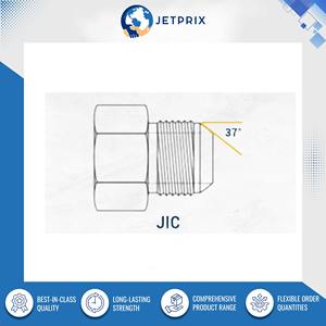 Proveedor Profesional que Vende Conexiones de Latón Niquelado JIC de Alta Calidad, Duraderas y a Prueba de Fugas a un Precio Accesible - Product Image 3