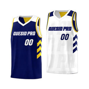 Maillots de basket en gros, vêtements de sport, sublimation, logo personnalisé, commande d'équipe à prix abordable, maillots de basket de qualité supérieure avec broderie - Product Image 6