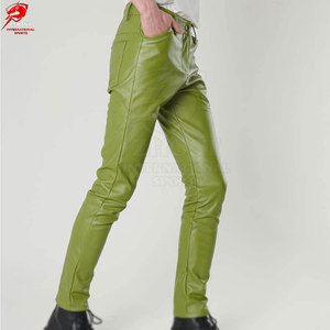 Made In Best Material <b>Men</b> <b>Leather</b> <b>Pants</b> Stylish Look Durable Material Comfortable Fit For <b>Men</b> Wears Online Sale - Product Image 5