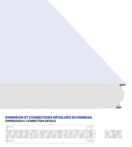 Panel Sándwich Ligero de EPS PREXS para Paredes Interiores, Ecológico, Resistente al Fuego y Ahorrador de Energía para Edificios Modulares Prefabricados Civiles - Product Image 2