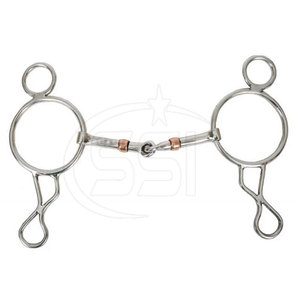 High Quality Stainless Steel Horse <b>Gag</b> <b>Bit</b> with Durable Structure Customizable Options for Experienced Riders and Trainers - Product Image 6