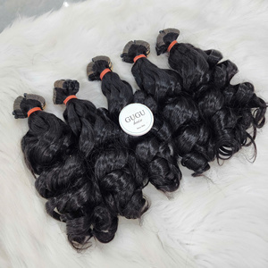 เทปต่อผม เวียดนาม เส้นผมดิบ แบบลอนธรรมชาติ คุณภาพพรีเมียม ปลายหนา - Product Image 3