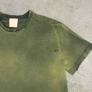 Camisetas de Lona para Hombre con Diseño Personalizado, al por Mayor, Lavado Ácido, Transpirables, de Secado Rápido, 220g, Alta Calidad, Corte Regular - Product Image 3