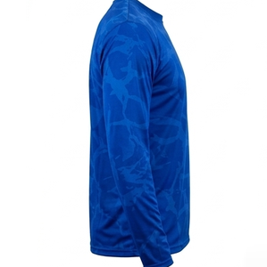 Chemise à manches longues à séchage rapide et légère pour la pêche, la course à pied, les sports de chasse, unisexe, protection solaire UPF 50+, 100% polyester, pull-over - Product Image 5