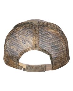 Casquette Trucker Camouflage 6 Panneaux Réglable en Maille Unisexe Chapeau Décontracté d'Extérieur Respirant Imperméable Style Pêche - Product Image 6