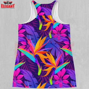 Débardeur sans manches dos nageur pour femme, motif tropical, idéal pour le fitness et les loisirs estivaux, conception personnalisée, fabricant OEM ODM sous marque privée - Product Image 6