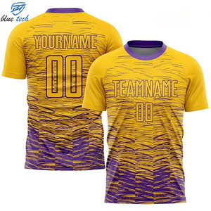 OEM Custom Team Sports Jersey Custom Sublimation T Shirt with Name Number Logo Printing for Football Teams Wholesale Price - Product Image 1