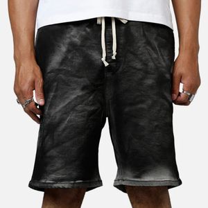 Shorts en jean écologiques pour hommes 2026 – Qualité supérieure, durable, logo personnalisé, broderie OEM, poche latérale, été, extérieur, unisexe, 100 % - Product Image 1