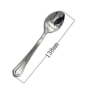 Juego de Cubiertos de Acero Inoxidable de Alta Resistencia |   Cubiertos Resistentes a los Arañazos para Banquetes, Cafés y Restaurantes - Product Image 5