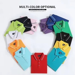 Wholesale Cotton <b>T</b>-<b>shirt</b> Plain Blank Polo <b>T</b>-<b>shirt</b> For Men High Quality Stylish Summer 2025 Luxury Design Men's Polo <b>Shirt</b> - Product Image 5