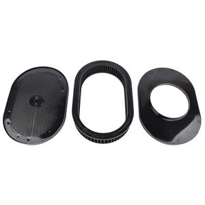 Filtro Aria Super Flow 12FT con Elemento in Alluminio Nero Lavabile, Collo da 5 1/8, per Carburatore Singolo a 4 Corpi, Compatibile OE - Product Image 6