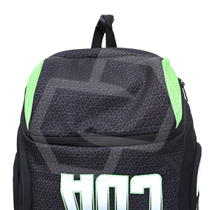 CUSTOMIZE Wholesale Nylon <b>Backpack</b> Black Letter Custom Print Zipper Closure Soft Handle Unisex <b>Travel</b> School Sports <b>Bag</b> - Product Image 3