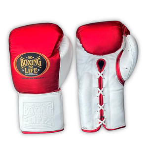 Guantes de Boxeo No Boxing No Life, Guantes de Piel Premium para Entrenamiento, Sparring y Competición, Fabricante OEM - Product Image 1