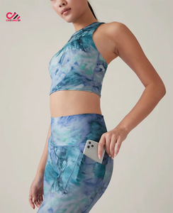 Leggings pour femmes tendance, respirants, à carreaux, avec cordon de serrage, étiquette personnalisée, création de votre propre logo, prix bas, best-seller - Product Image 4