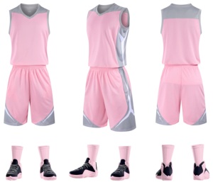 ชุดเสื้อบาสเก็ตบอลแบบกำหนดเองสำหรับผู้ชาย ชุดยูนิฟอร์มโพลีเอสเตอร์ระบายอากาศได้ดี เสื้อและกางเกงขาสั้นสำหรับทีมเยาวชน รุ่น CPE-TQ-900 - Product Image 5