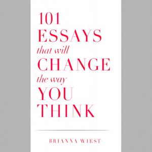 101 Ensayos que Cambiarán la Forma en que Piensas de la autora Brianna Wiest, Impresión de Libros Personalizados con Tapa Blanda - Product Image 2