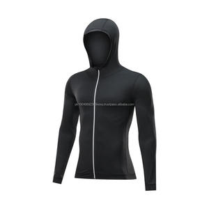 Sudadera Deportiva Elástica con Cierre para Hombre, de Secado Rápido, Transpirable y Ajustada - Product Image 1