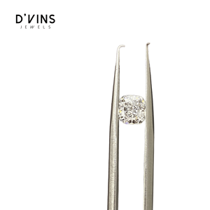 D'vins Jewels - Diamante Suelto Cultivado en Laboratorio, Corte Cojín, 2 Quilates, Color D, Surat - Product Image 1