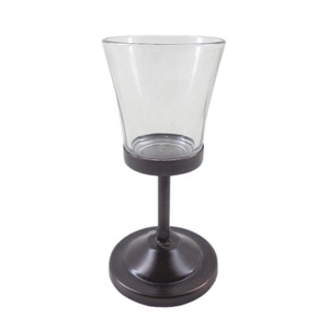 Candelabro de Metal de aluminio para decoración del hogar, soporte de vela de diseño moderno y pulido - Product Image 2