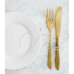 Service à salade en acier inoxydable de voyage, vente en gros, ensemble de service à salade avec poignée au design torsadé moderne, ensemble de service à cuillère au look royal - Product Image 3