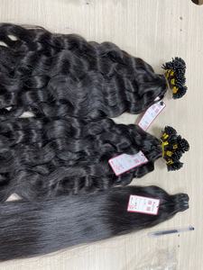 แฮร์เทปผมธรรมชาติสีดำ # 1B ผมหยิกเป็นลอนคลื่นลึกมัดผมมนุษย์ขายส่ง - Product Image 4