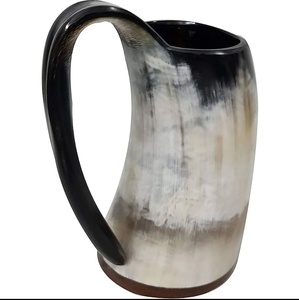 buffalo Horn Mug hand made mugs eco friendly and 100% natural organic matireal <b>drinkware</b> <b>accessories</b> - Product Image 5